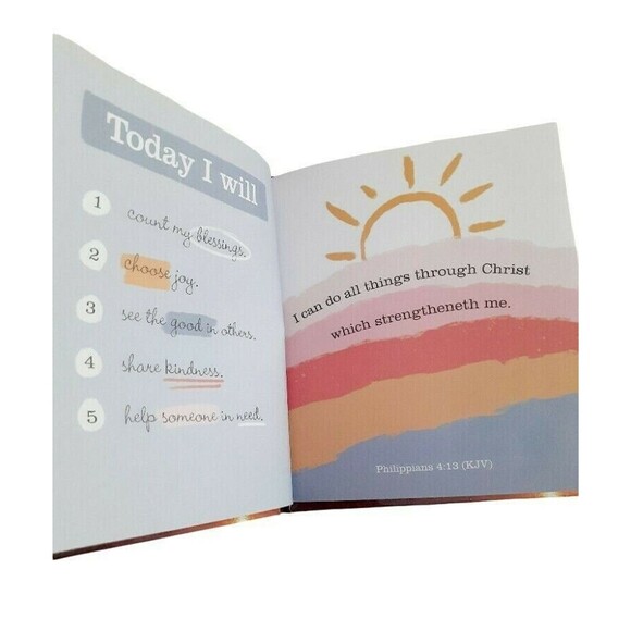 NEW Gift Book "FAITH" Gift Idea Hardbound with Bible Verse & Inspirational Quote - Picture 5 of 10